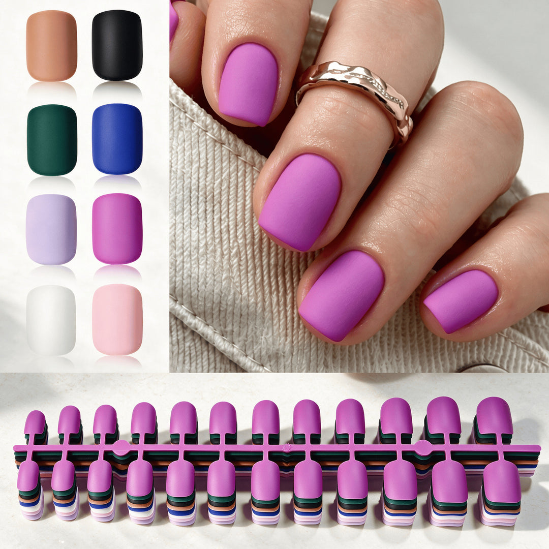 Removable Press-On Nail Collection Stornfield