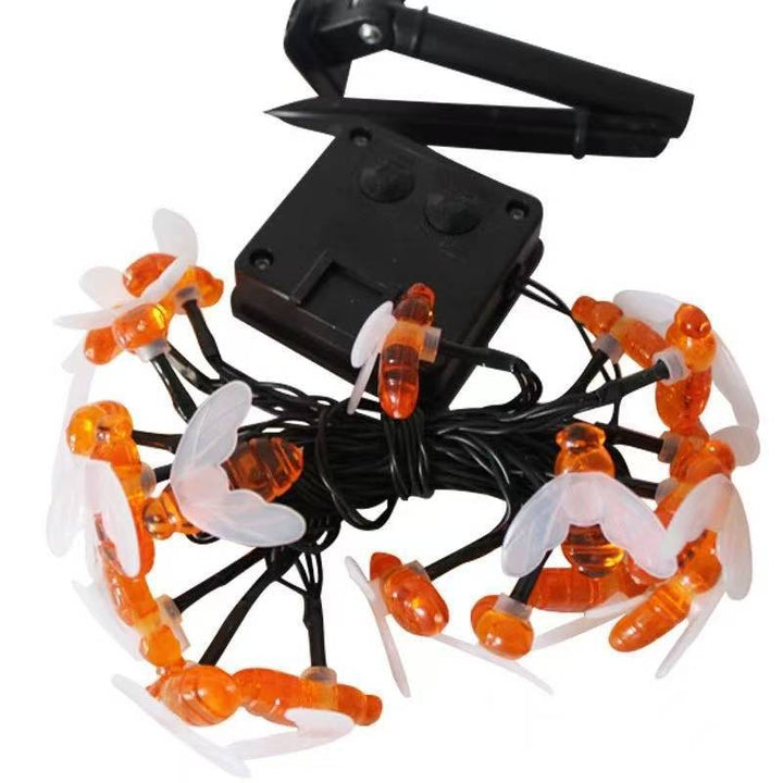 Decorative Bee Solar String Lights Stornfield