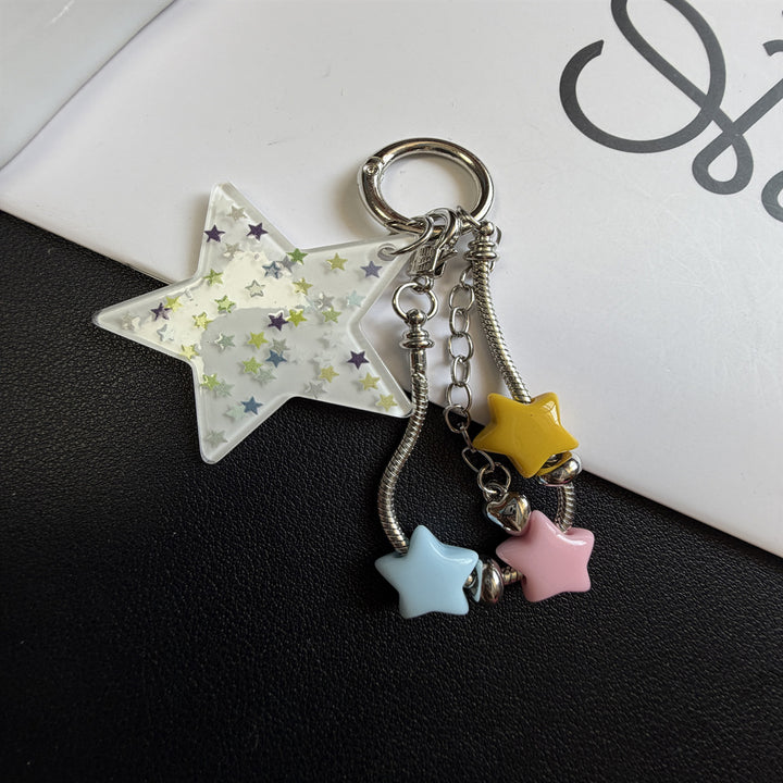 Star-Themed Charm Keychain Stornfield