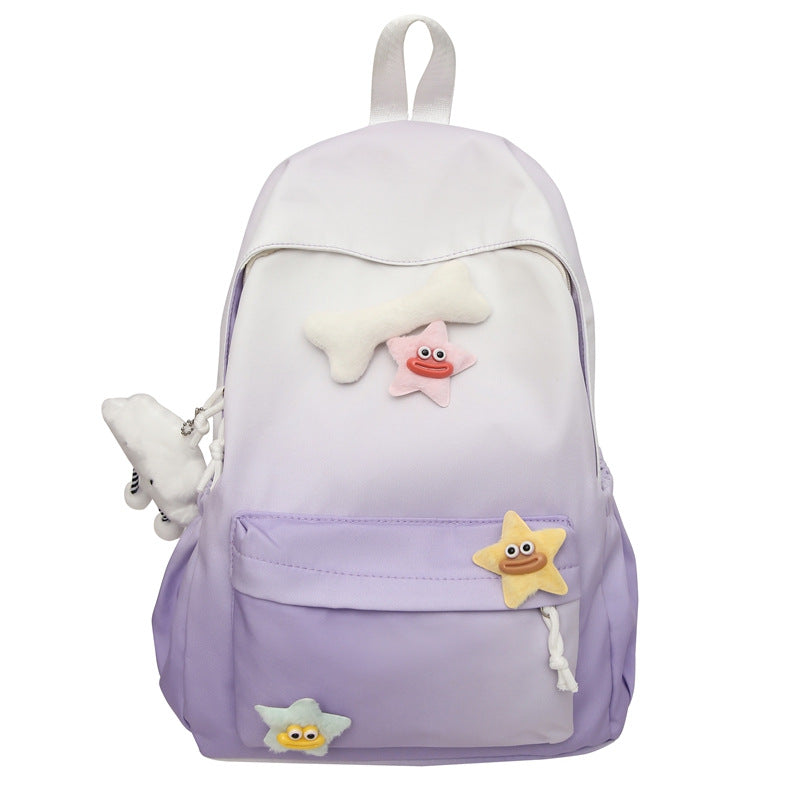 Playful Character Embellished Backpack Stornfield