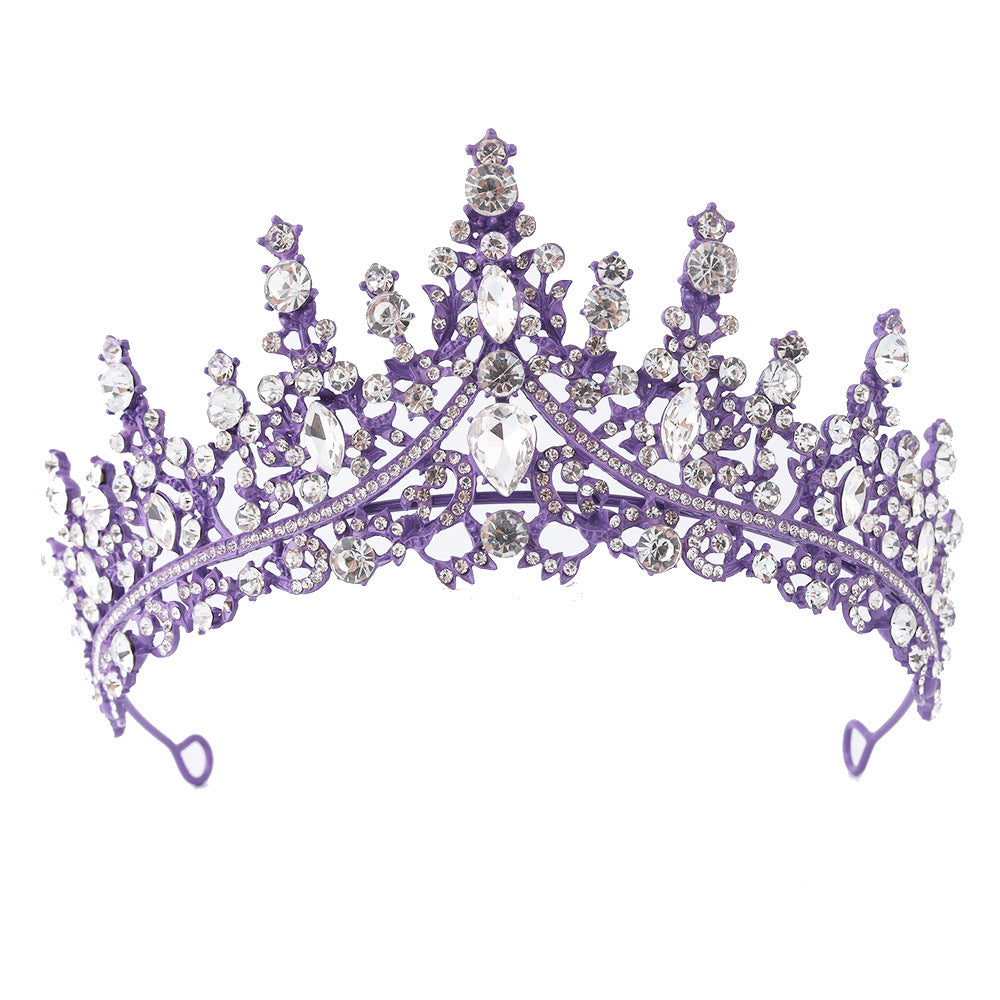 Ladies Rhinestone Tiara with Sparkling Gemstones Stornfield