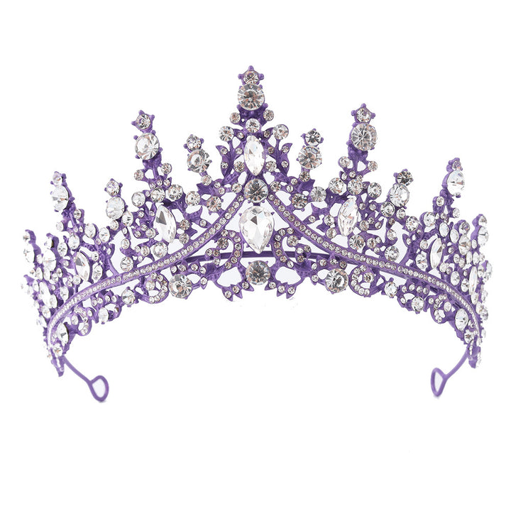 Ladies Rhinestone Tiara with Sparkling Gemstones Stornfield