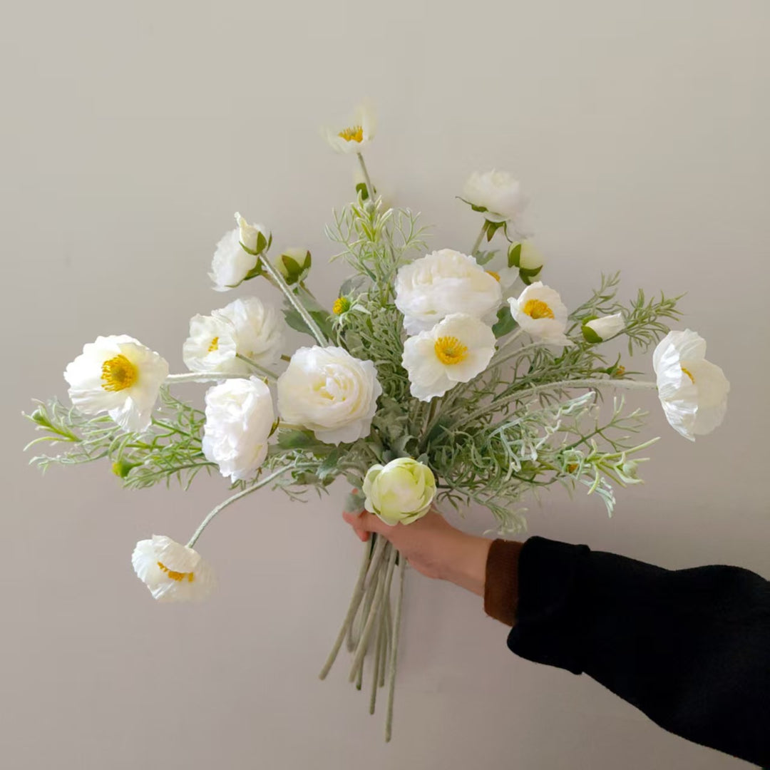 Realistic Decorative Greenery Stem