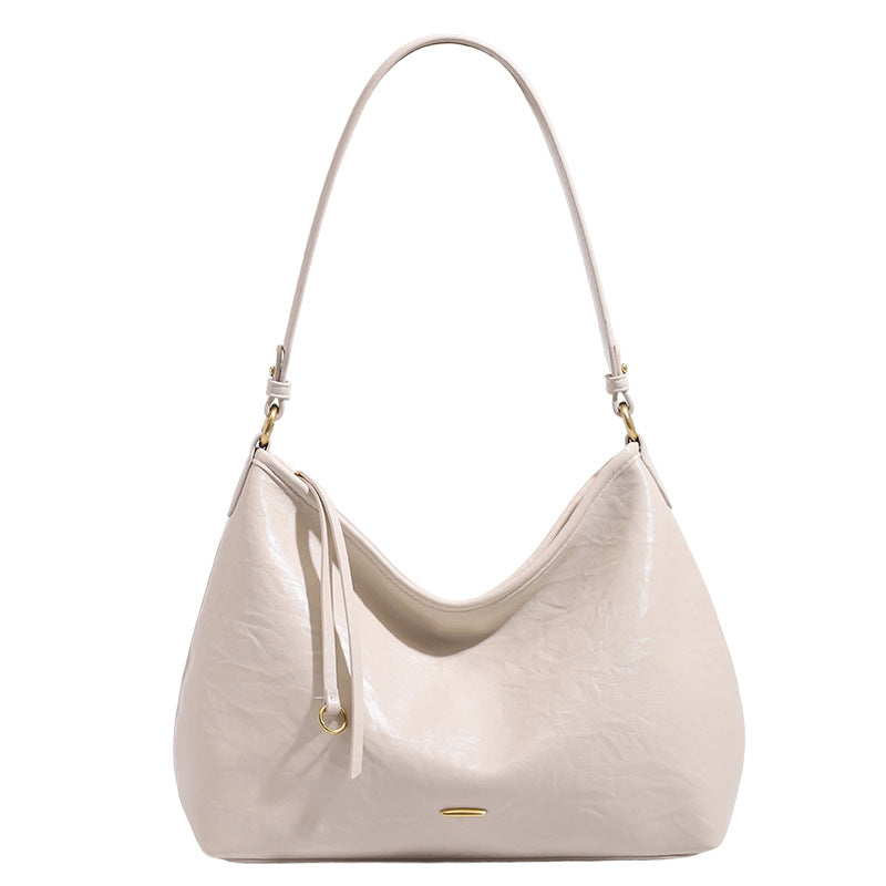 Stylish Soft Leather Hobo Bag