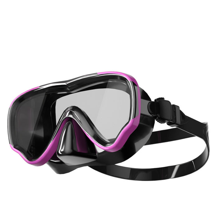 Diving mask with comfortable silicone cover Stornfield