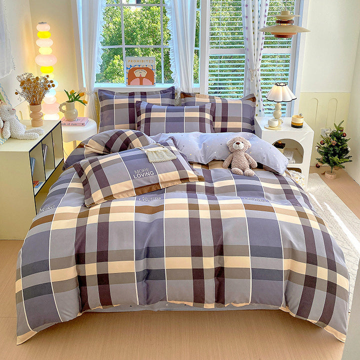 Whimsical Floral Pattern Bedding Set