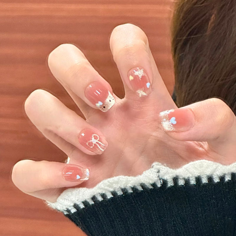 Artificial nails with creative design elements Stornfield