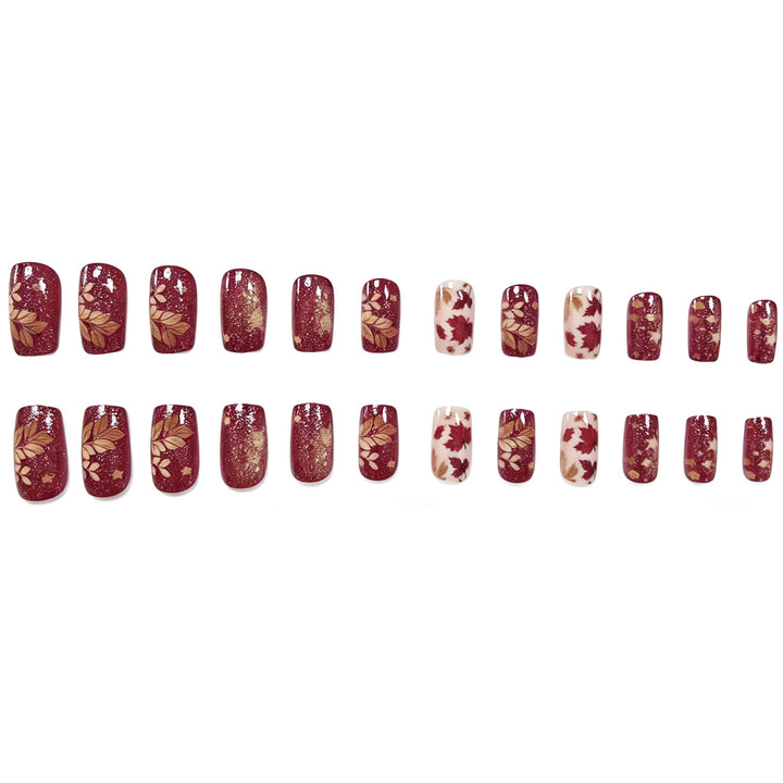 Autumn Leaves Nail Art Stornfield