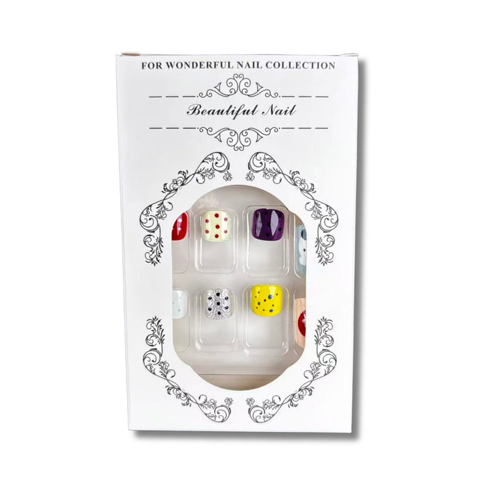 Decorative Nail Art Press-On Set 1790745418
