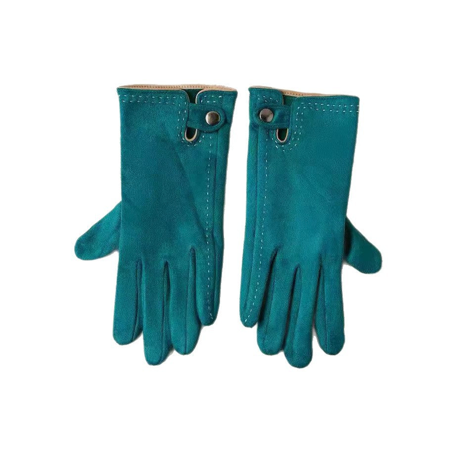 Touchscreen Compatible Soft Leather Gloves Stornfield