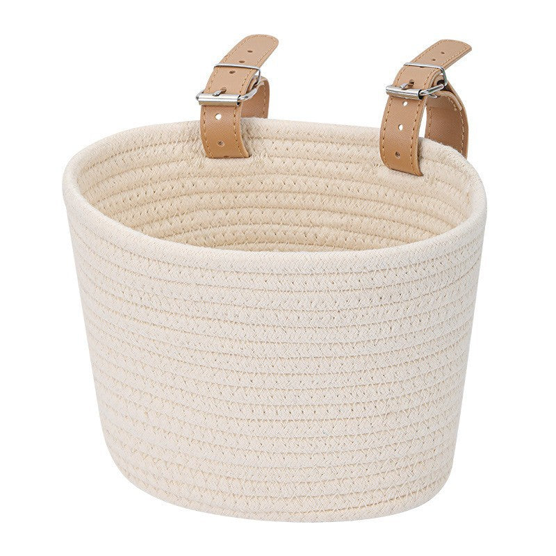 Decorative Woven Storage Tote Stornfield