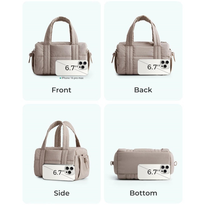 Comfortable travel bag with removable shoulder strap Stornfield