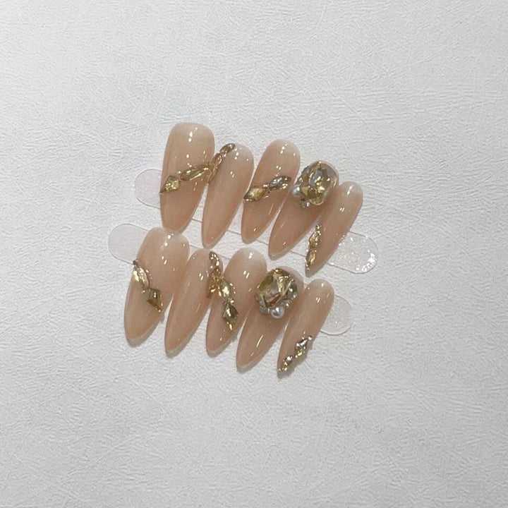 Stylish Stiletto Press-On Nail Set Stornfield