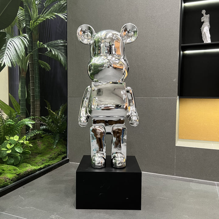 Decorative Resin Bear Figurine for Home Decor