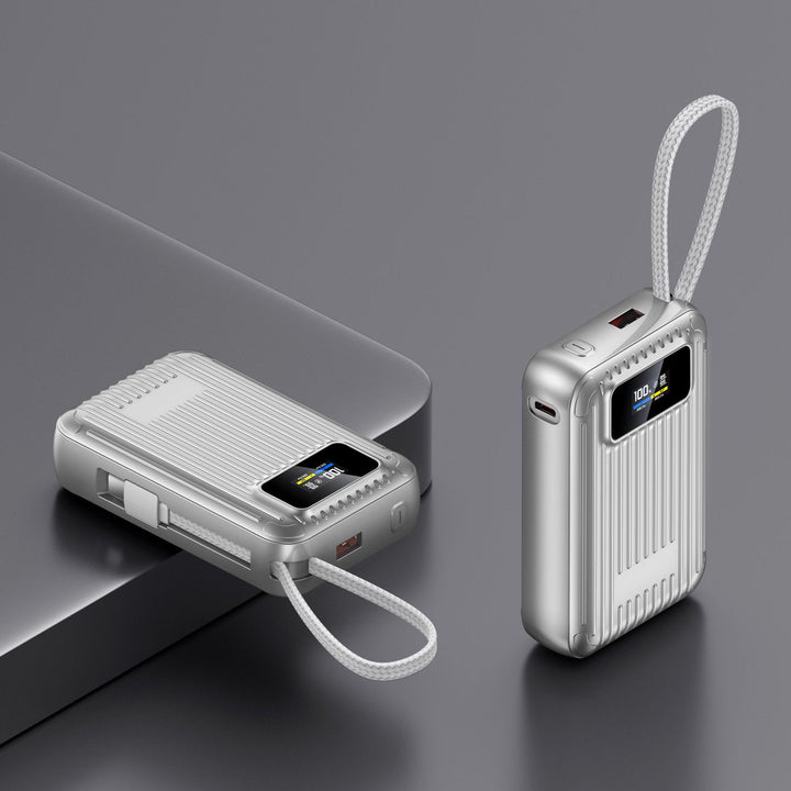 Compact power bank with intelligent LCD display and fast charging function Stornfield
