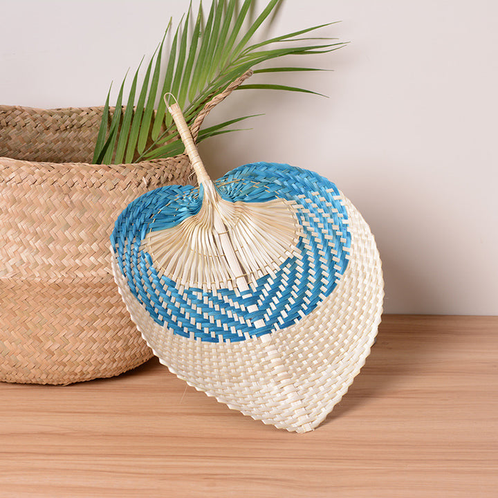 Women handmade fan made of natural material Stornfield