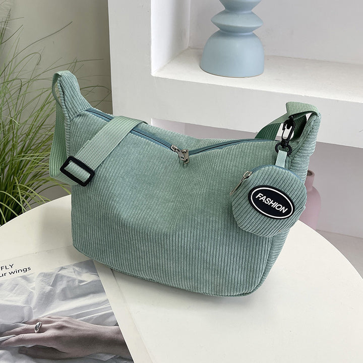 Casual Corduroy Crossbody Bag Stornfield