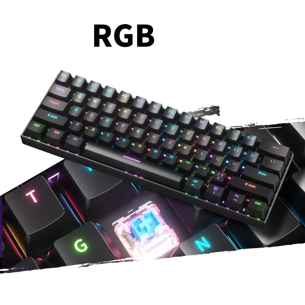 RGB Compact Mechanical Keyboard with Ultra-Responsive Switches Stornfield