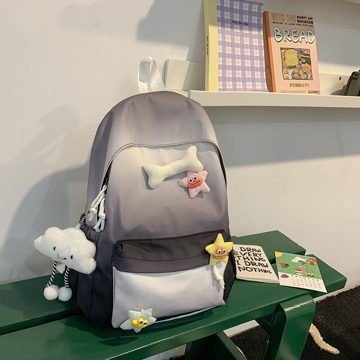 Playful Character Embellished Backpack Stornfield