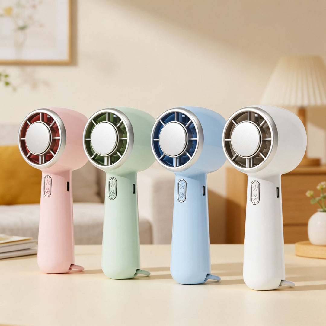 Unisex Portable, ergonomic mini fan with USB connection and stepless speed control Stornfield