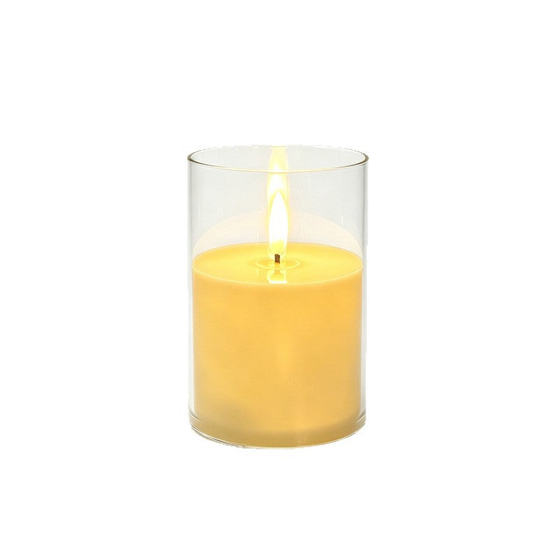 LED Scented Candle with Flame Effect Stornfield