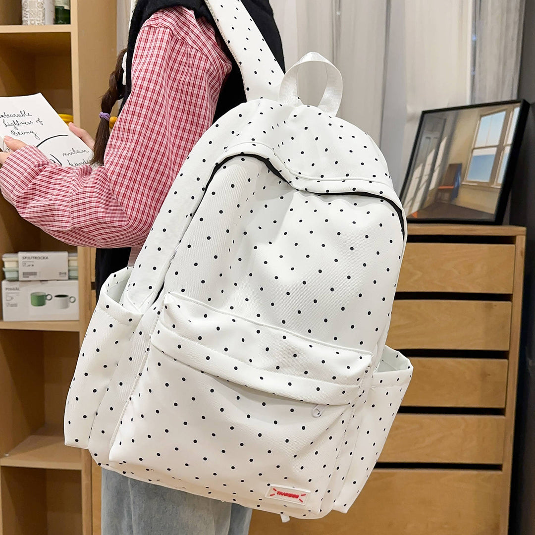Stylish Polka Dot Backpack Stornfield