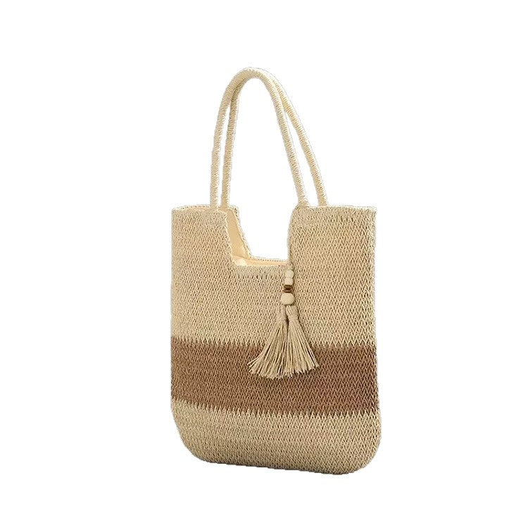 Woven Natural Material Crossbody Bag Stornfield