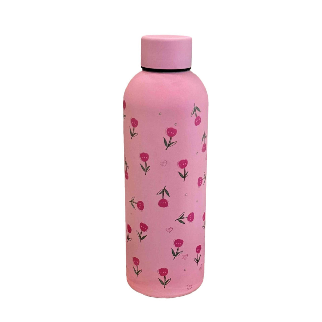 Ladies insulated drinking bottle with elegant floral design Stornfield