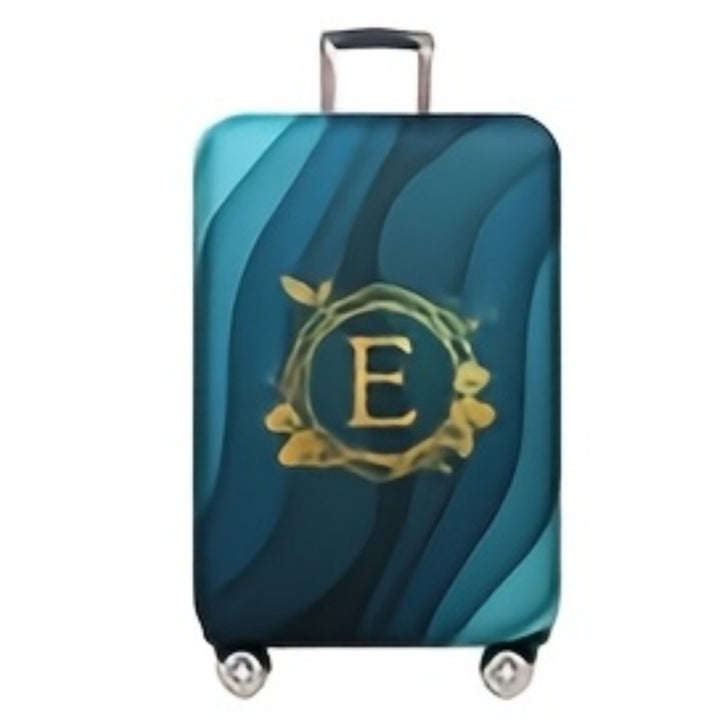 Women's Hard Shell Suitcase with Modern Wave Pattern Stornfield