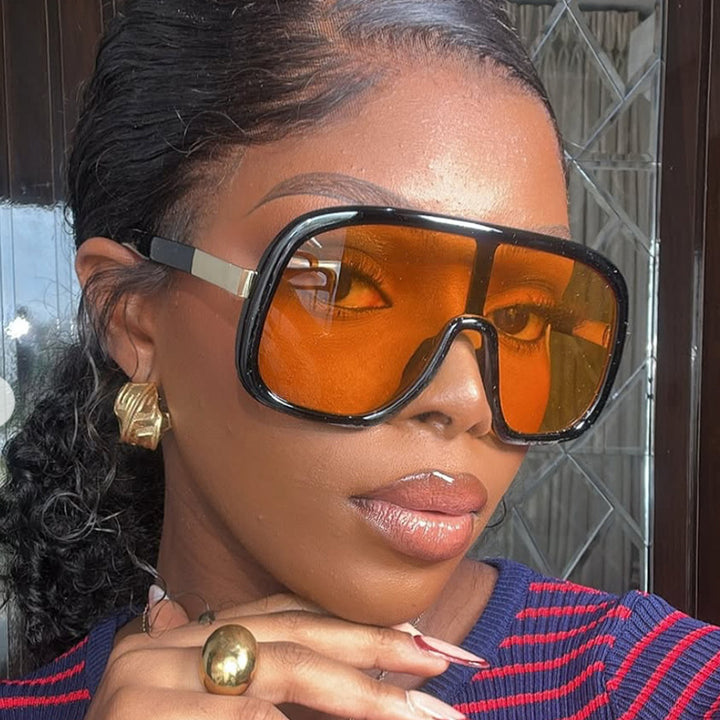 Women's oversized sunglasses in elegant retro design Stornfield