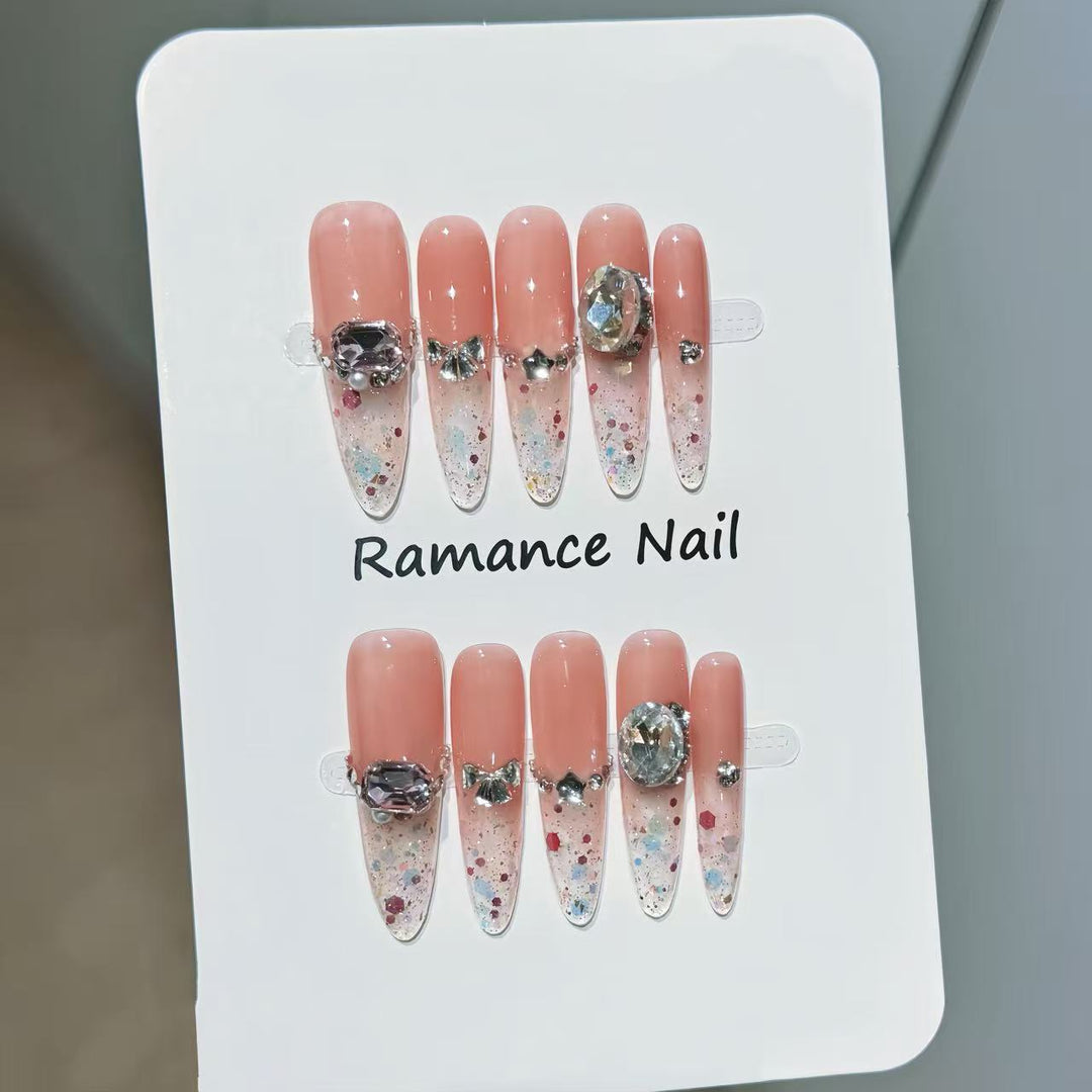 Elegant Press-On Nail Set Stornfield