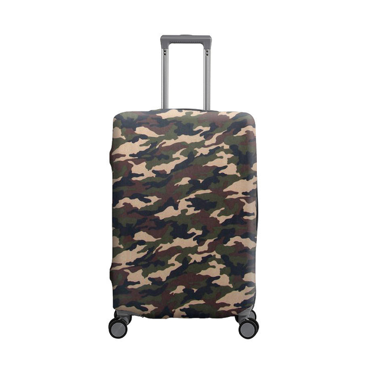 Women's suitcase cover in robust camouflage pattern Stornfield