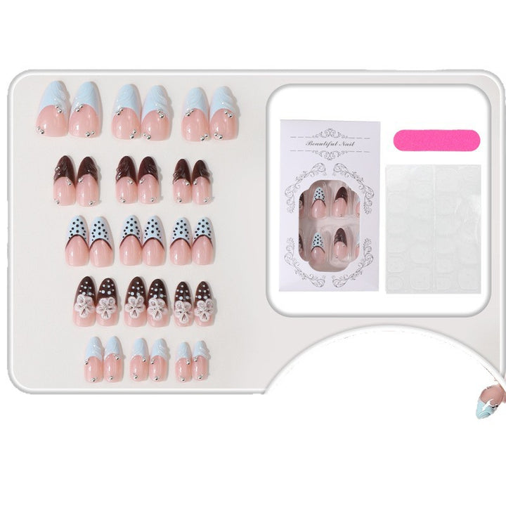 Decorative Press-On Nail Art Set Stornfield