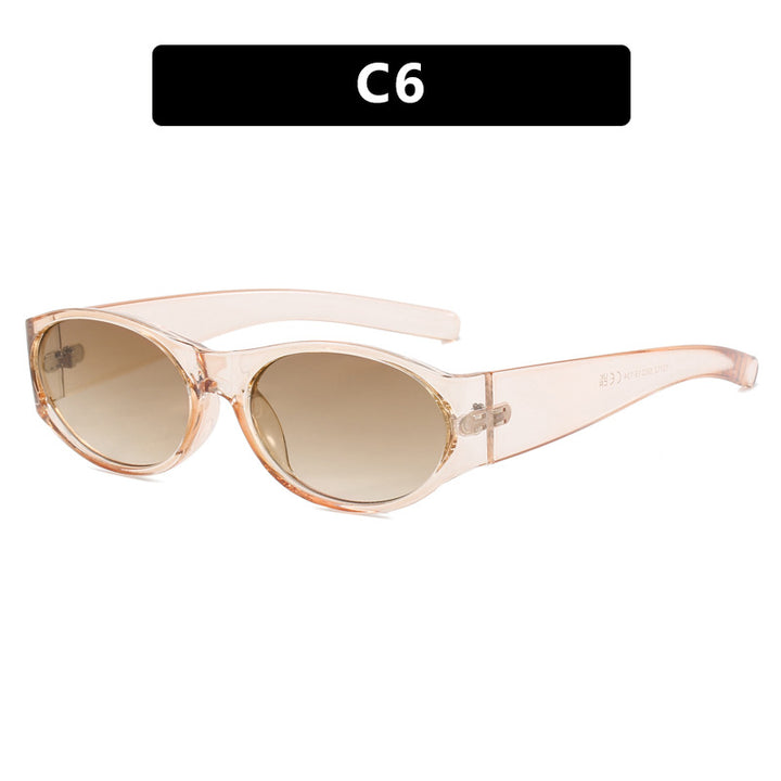 Women's fashionable sunglasses with elegant, oval design and UV protection Stornfield