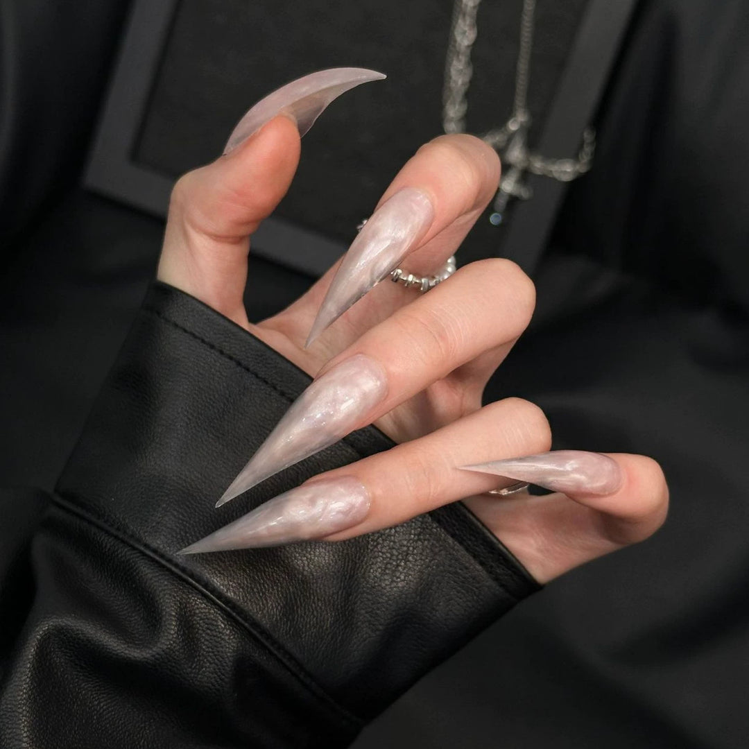 Glamorous Stiletto Press-On Nail Design