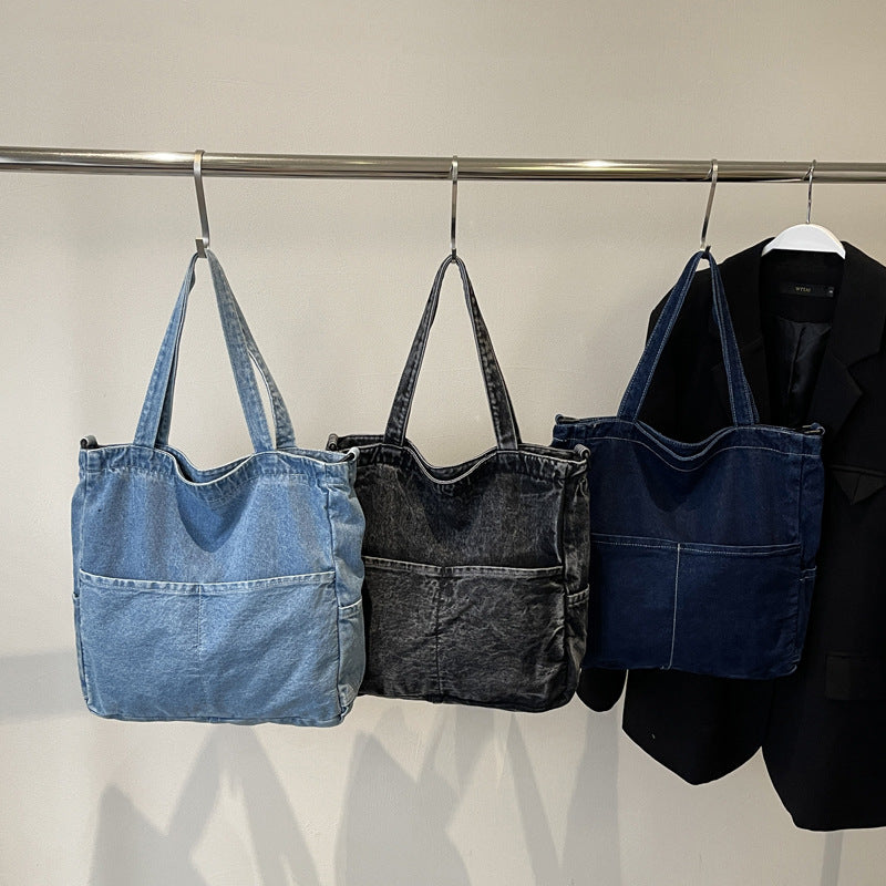 Premium Denim Shoulder Bag Stornfield