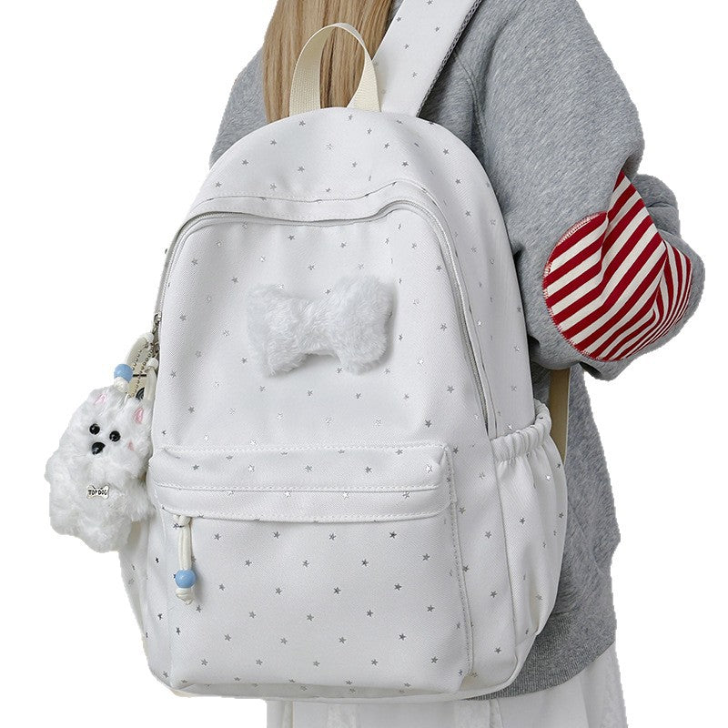 Backpack with Playful Design and Practical Storage Spaces Stornfield