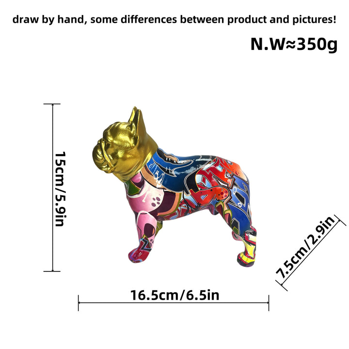 Decorative figure of a French Bulldog Stornfield