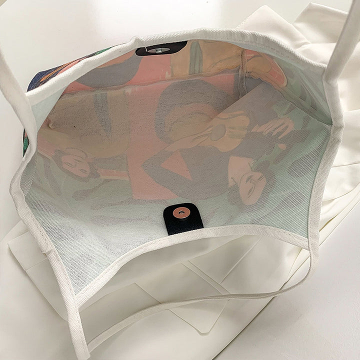 Artistic Print Tote Bag