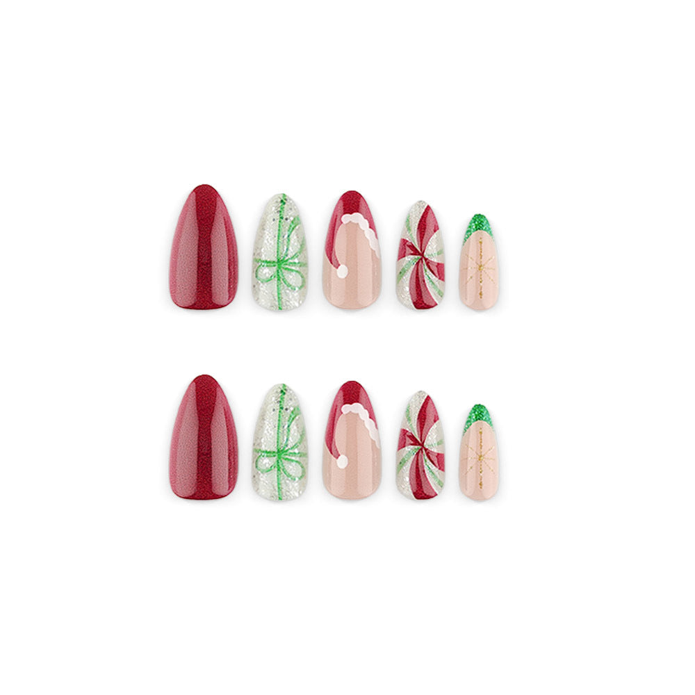 Artificial Christmas Art Nails Stornfield