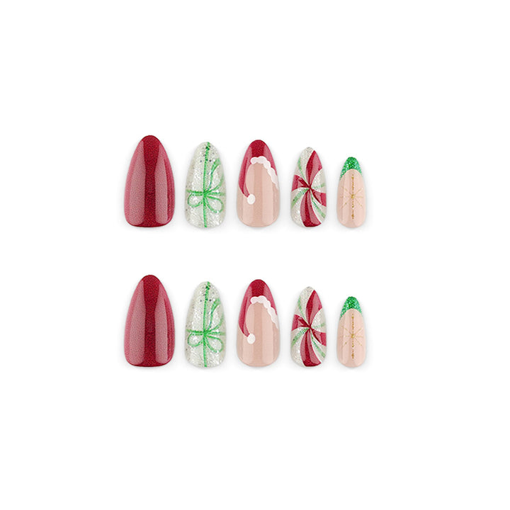 Artificial Christmas Art Nails Stornfield
