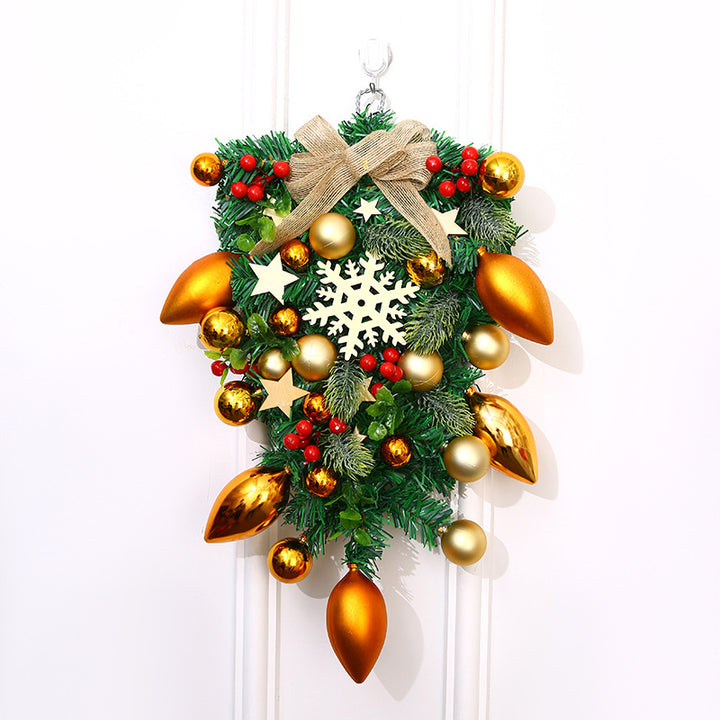 Festive Christmas Wreath Decoration Stornfield