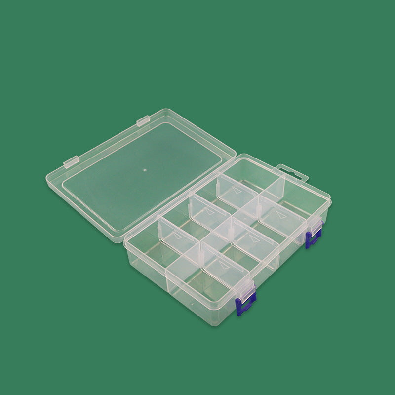 Multi-Compartment Craft Supply Storage Box with Secure Latches Stornfield