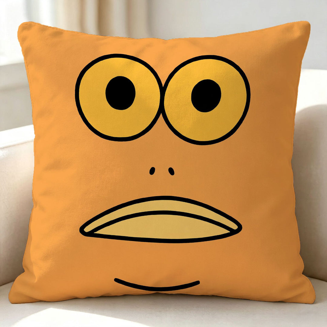 Cartoon Character-Themed Decorative Throw Pillow