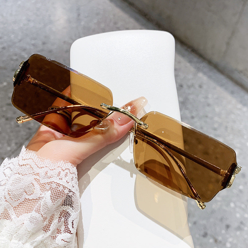 Ladies elegant square sunglasses with stylish tortoiseshell pattern and UV protection Stornfield