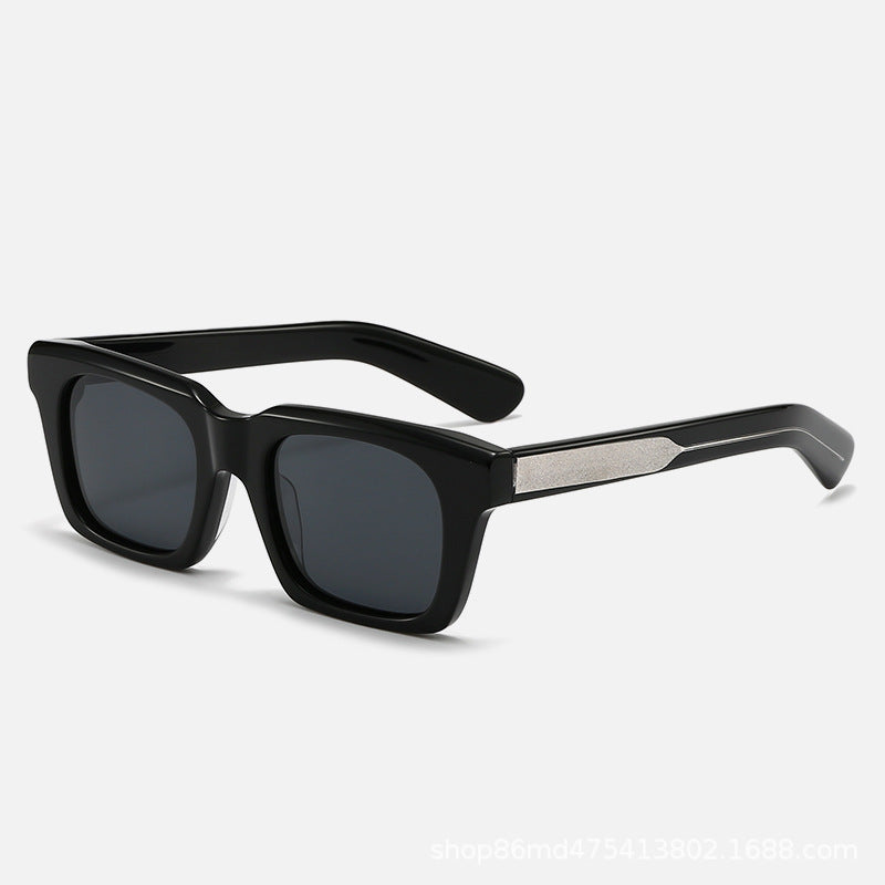 Women's square sunglasses with clear gradient and UV protection Stornfield