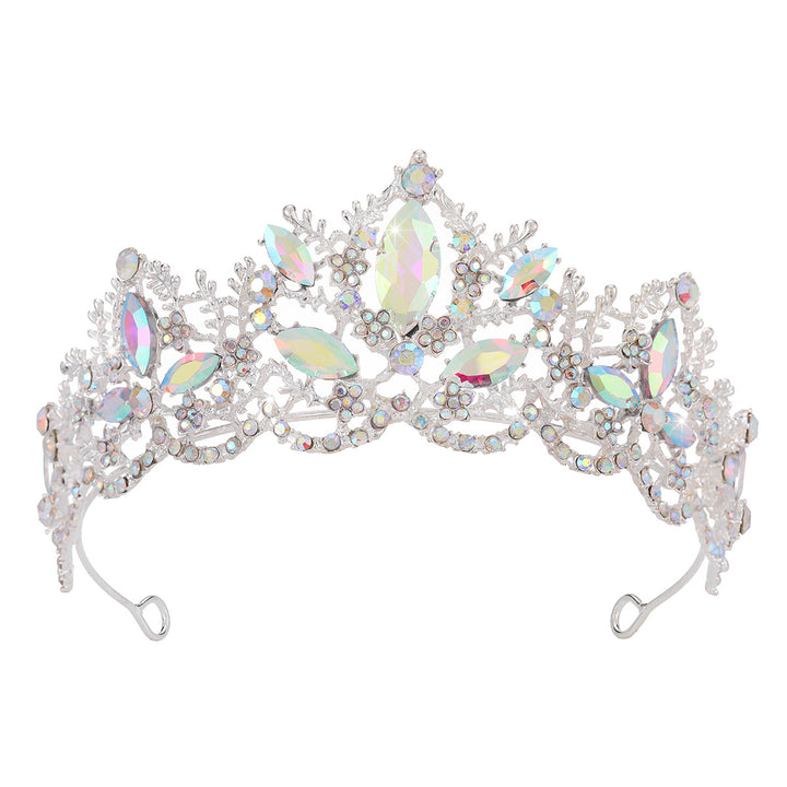 Ladies Glamorous Tiara with Sparkling Crystal Decorations Stornfield