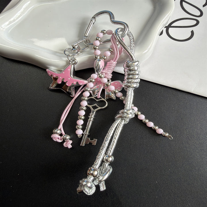 Unique Beaded Charm Keychain Holder Stornfield