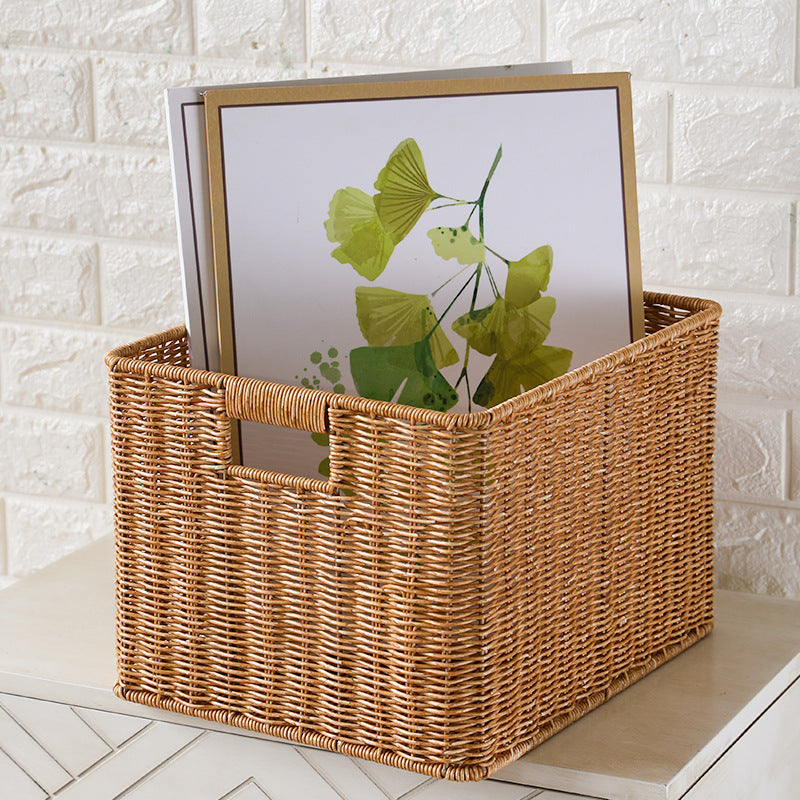 Premium Handwoven Square Storage Basket Stornfield