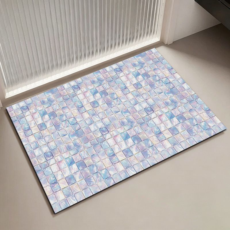 Mosaic Pattern Bath Mat Stornfield